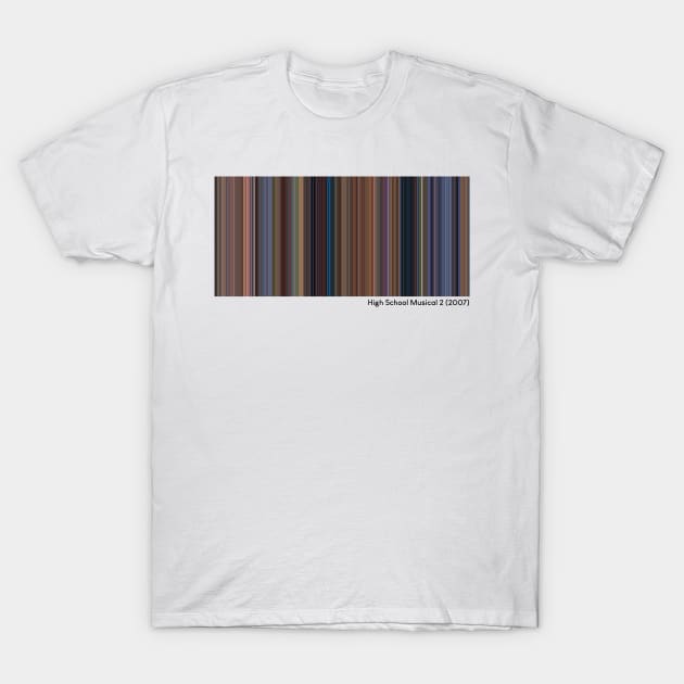 High School Musical 2 (2007) - Every Frame of the Movie T-Shirt by ColorofCinema